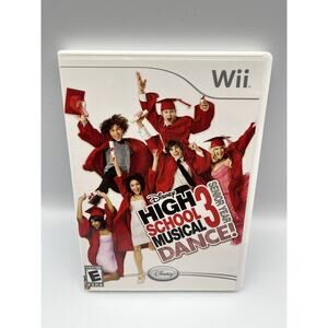 High School Musical 3: Senior Year Dance (Nintendo Wii, 2008) Complete Tested